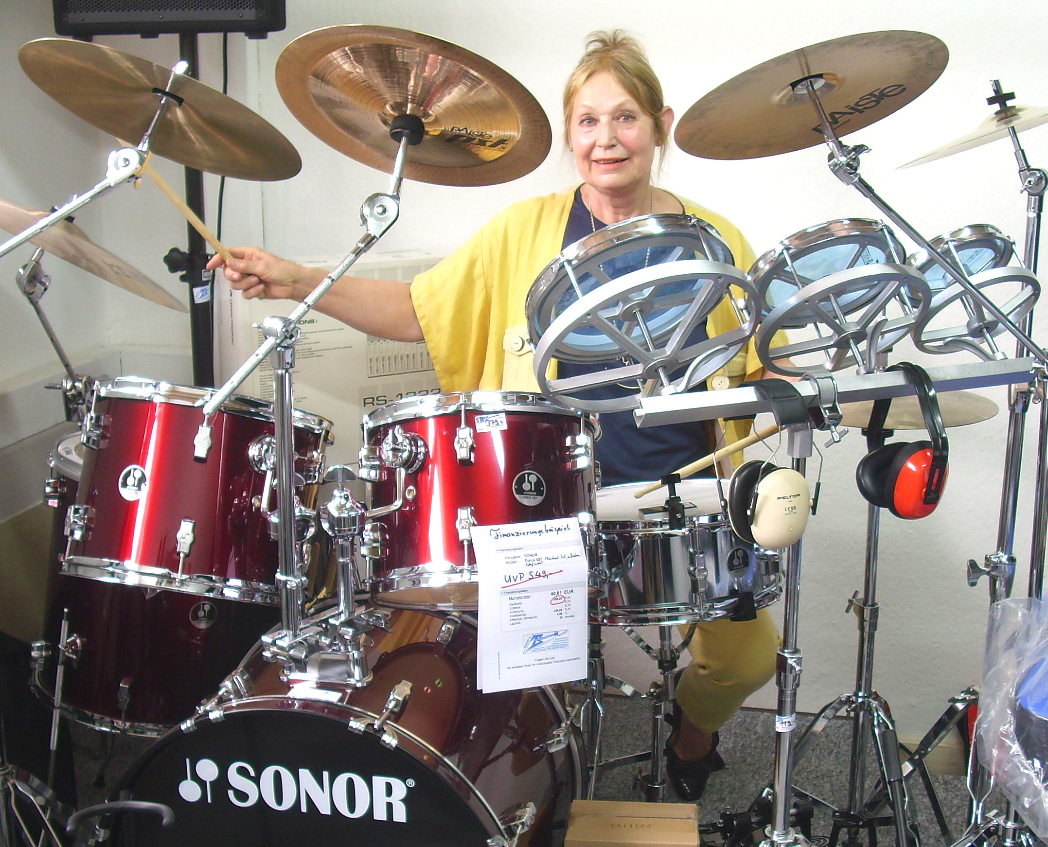 B�rbel @ Drumset