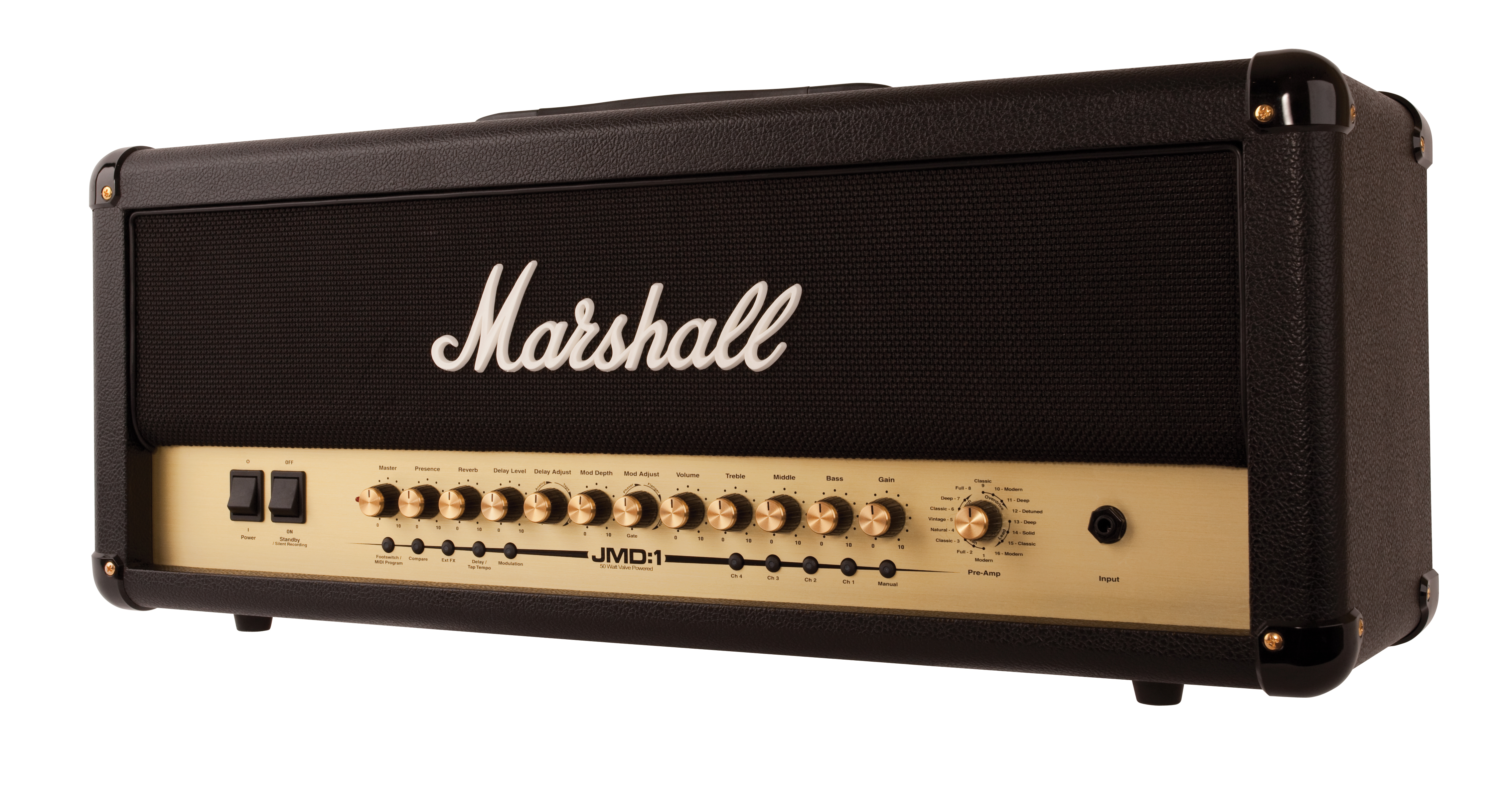 Marshall 真空管 デジタル・プリ アンプJMD501 JMD:1 50ワット パワー・アンプ マーシャル チューブ ギター エフェクト FXループ チャンネル ディレイ タップテンポ 28プリセット Marshall（マーシャル） JMD501 JMD:1 ギター用 アンプ コンボアンプ