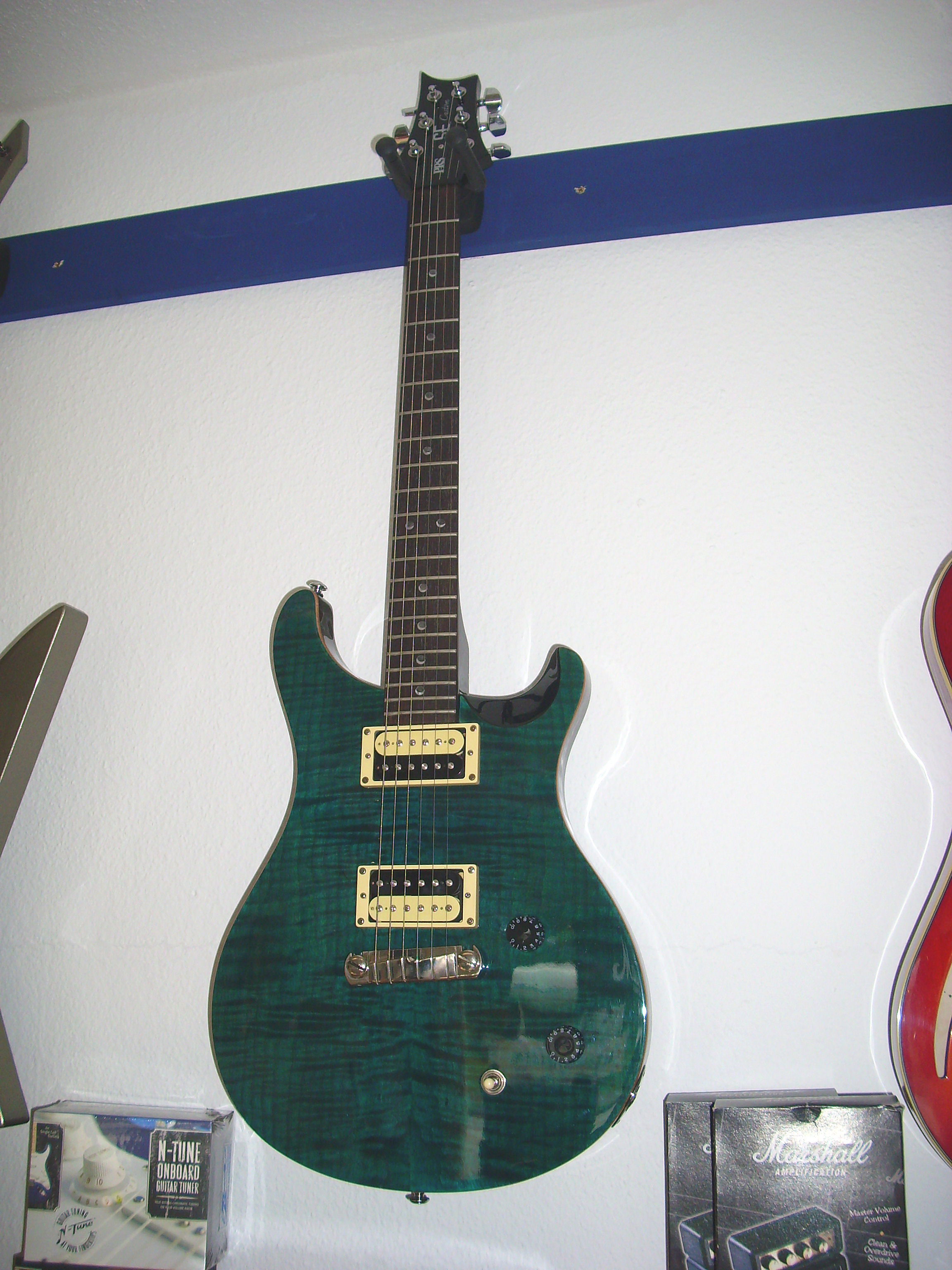 PRS Custom green seethrought 2